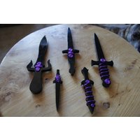 Draht Gewickelt Resin Dolch Set von ElclectraDesigns