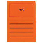 Elco Ordo Classico Ordnungsmappe DIN A4 Orange Papier 120 g/m² 100 Stück von Elco
