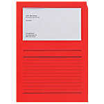 Elco Ordo Classico Ordnungsmappe DIN A4 Rot Papier 120 g/m² 100 Stück von Elco