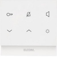 Elcom Innenstation-Audio eckig2Dpolarws glänz REK221Y von Elcom