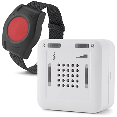 ELDAT - Mobiler Hausnotruf mit Notrufsendern und Quittierungsfunktion - Notrufknopf für Senioren - RS16 mit Armbandsender RT26 ELDAT - Mobiler Hausnotruf mit Notrufsendern und Quittierungsfunktion - Notrufknopf für Senioren - RS16 mit Armbandsender RT26 von Eldat