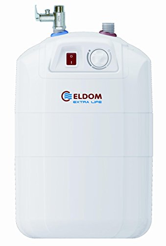 Eldom Warmwasserspeicher/Boiler 10L Untertisch druckfest, Weiß von eldom