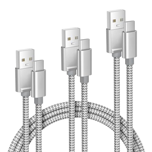 Elebase Apple iPhone 16 Ladekabel,USB C Ladekabel 3P 0.5/1/2 M,Nylon Typ C Handy Schnellladekabel für iPhone 16e 15 Pro Max,ipad 10 11 Air 4 5 Mini 6,Samsung Galaxy Z Flip Fold 4 5,S24 S23 S22 S21,A55 Elebase Apple iPhone 16 Ladekabel,USB C Ladekabel 3P 0.5/1/2 M,Nylon Typ C Handy Schnellladekabel für iPhone 16e 15 Pro Max,ipad 10 11 Air 4 5 Mini 6,Samsung Galaxy Z Flip Fold 4 5,S24 S23 S22 S21,A55 von Elebase
