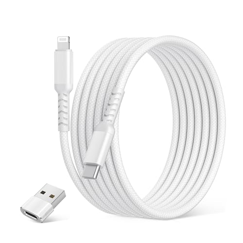 Elebase für iPhone 14 13 Ladekabel,USB C auf Ladekabel 3.3ft mit USB A Adapter,Nylon Typ C Schnellladekabel für iPhone 14 13 12 11 Mini Pro SE XS XR X 8 7 6,IOS Apple AirPods 2 3,iPad 7 8 9 Gen Elebase für iPhone 14 13 Ladekabel,USB C auf Ladekabel 3.3ft mit USB A Adapter,Nylon Typ C Schnellladekabel für iPhone 14 13 12 11 Mini Pro SE XS XR X 8 7 6,IOS Apple AirPods 2 3,iPad 7 8 9 Gen von Elebase