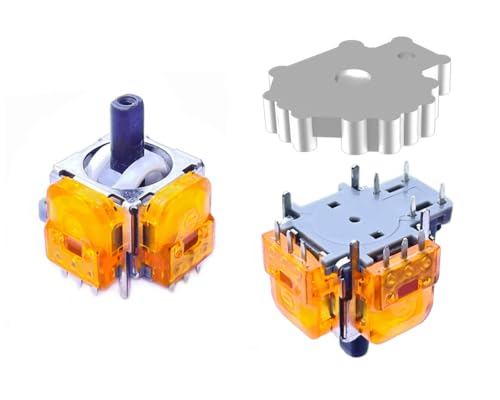ElecGear 2 x TMR Joystick und Entlöt-Heizplatte Ersatz für PS5 Controller, TMR Hall Control Stick und Lötdocht Reparaturwerkzeuge - (TMR-PS5) von ElecGear