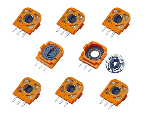 ElecGear 8X FU 10K Ersatz Trimmer Potentiometer Sensor Replacement für PS4, PS3, Switch Pro Wireless Controller, Trim Pot Widerstände Ersatzteile für Favor Union Analog Joystick ElecGear 8X FU 10K Ersatz Trimmer Potentiometer Sensor Replacement für PS4, PS3, Switch Pro Wireless Controller, Trim Pot Widerstände Ersatzteile für Favor Union Analog Joystick von ElecGear