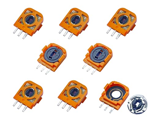 ElecGear 8X FU 2.3K Ersatz Trimmer Potentiometer Sensor Replacement für PS5 DualSense Wireless Controller, Trim Pot Widerstände Ersatzteile für Favor Union Analog Joystick ElecGear 8X FU 2.3K Ersatz Trimmer Potentiometer Sensor Replacement für PS5 DualSense Wireless Controller, Trim Pot Widerstände Ersatzteile für Favor Union Analog Joystick von ElecGear