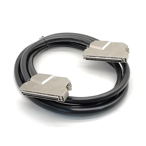 200 cm SCSI-Stecker HPCN 100 Pin auf HPCN 100 Pin Stecker gerade für Kabel von Elecbee