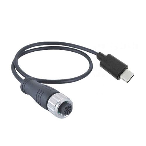 Elecbee M12-auf-USB-Kabel, M12-4-Pin-A-Code-Buchse auf USB-2.0-Typ-C-Stecker, Baugruppe 3 m, AWG26 Elecbee M12-auf-USB-Kabel, M12-4-Pin-A-Code-Buchse auf USB-2.0-Typ-C-Stecker, Baugruppe 3 m, AWG26 von Elecbee