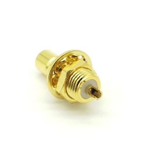 Elecbee SMB 180-Grad-Stecker, weiblich mit Gewinde, Löttyp für Kabel von Elecbee