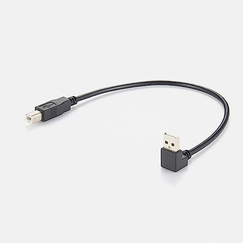 Elecbee USB 2.0 zu Typ B Kabel, 0,1 m, rechtwinklig von Elecbee
