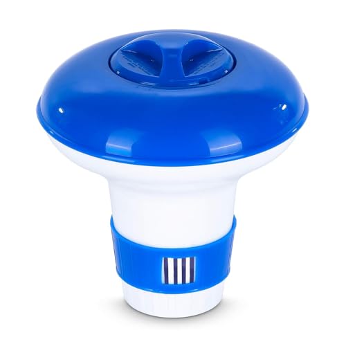 Happy Hot Tubs ELECSA Pool Schwimmbad Dosierschwimmer Chlor-Tabs-Dispenser bis 20g Tablette 1 Stück Modell ELECSA von Happy Hot Tubs