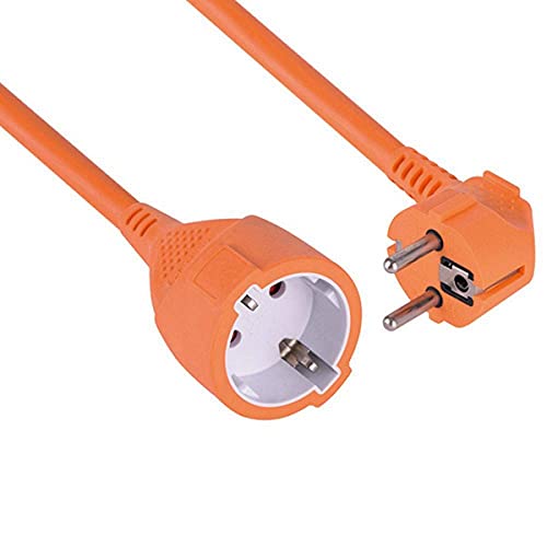 Electraline 1631 Garten Schutzkontakt-Verlängerung-10 m Kabel-Rot-Kunststoffleitung-IP20 / Verlängerungskabel mit Kindersicherung/Schuko-Verlängerung Electraline 1631 Garten Schutzkontakt-Verlängerung-10 m Kabel-Rot-Kunststoffleitung-IP20 / Verlängerungskabel mit Kindersicherung/Schuko-Verlängerung von Electraline