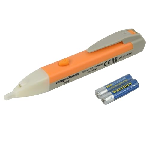 Electraline 59009 Berührungsloser Spannungsdetektor 90 V bis 1000 V AC, elektrischer Tester von Electraline