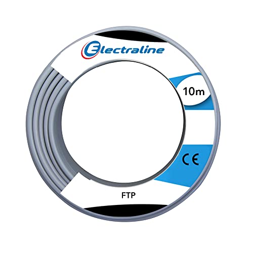 Electraline 60132015I, Kabel FTP, Länge 10 m, Grau von Electraline