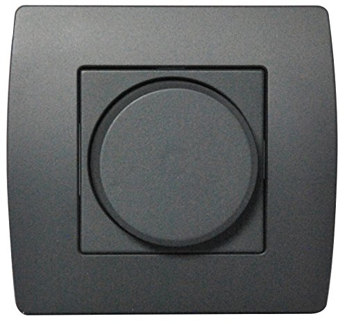 Electraline 602416 Drehdimmer schwarz von Electraline