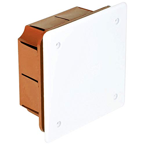Electraline 60407 Abzweigdose Unterputz Mauerbau 90 x 90 x 45 mm von Electraline