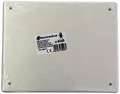 Electraline 60446 couvercle-pièces zu schrauben Größe 153 x 198 mm weiß Electraline 60446 couvercle-pièces zu schrauben Größe 153 x 198 mm weiß von Electraline