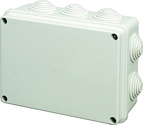 Electraline 60575 Wall Shunt Box, Größe 116x116x70 mm, IP66, Grau von Electraline