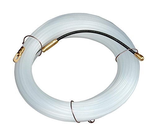 Electraline 61051 Sonde zur Kabelentfernung, aus Nylon, Durchmesser: 3 mm, 15 m, Weiß Electraline 61051 Sonde zur Kabelentfernung, aus Nylon, Durchmesser: 3 mm, 15 m, Weiß von Electraline