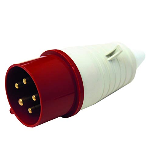 Electraline 80808 Stecker IEC IP44-10/16A 3P+N+T 380V von Electraline