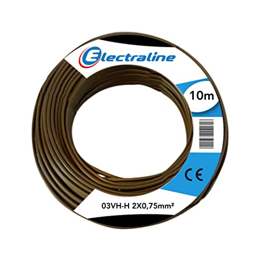 Kabel 03VH-H, 2x0.75 mm, 10 mt von Electraline