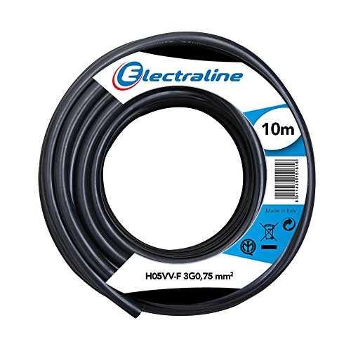 Kabel H05VV-F, 3G0.75 mm, 10 mt von Electraline