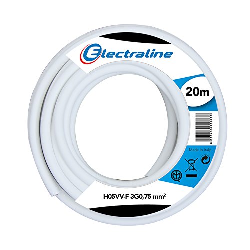 Kabel H05VV-F, 3G0.75 mm, 20 mt von Electraline