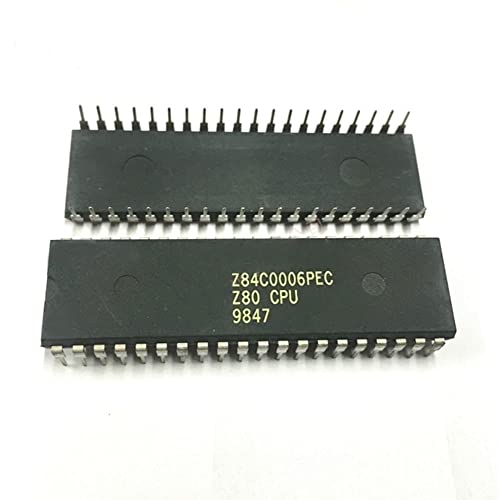 5 Stück Z84C0006PEC Z80 CPU in 12,2 m stabiler Qualität von ElectricalZoo