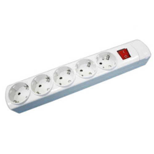 DH Basis, 5 Steckdosen S/Kabel+Interrup+Protec.INF DH Basis, 5 Steckdosen S/Kabel+Interrup+Protec.INF von Electro DH