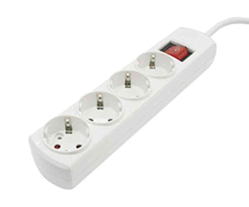 DH Multiple Sockel 4 Steckdosen C/Kabel 1,4 m.c/int von ElectroDH