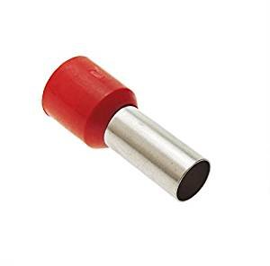 Stahlkappe Isoliert P/Crimpen 1 mm² x 8 mm – 100ud von ElectroDH