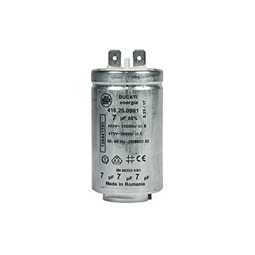 eVendix Kondensator AEG 125641701/3 7µF 425/475V für Trockner von Electrolux