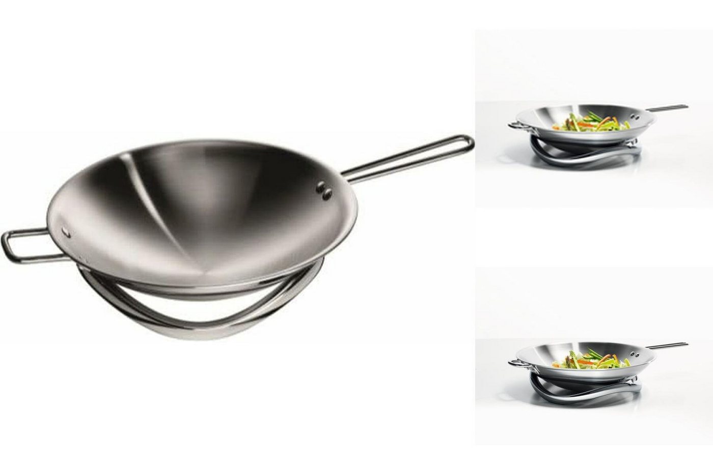 Electrolux Bratpfanne Pfanne Electrolux INFI-WOK Stahl Edelstahl von Electrolux