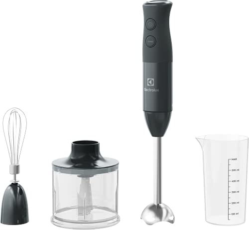 Electrolux E4HB1-6GG Stabmixer mit TruFlow Technologie, Kunststoff, 600 milliliters, Schwarz von Electrolux