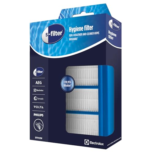 Electrolux EFH 12W Original Hygienefilter waschbar für s-bag-Sauger AEG und Philips, UltraSilencer, ClassicSilence von Electrolux