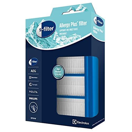 Electrolux Original S-Filter Allergy Plus ideal für Allergiker, 99,99% Filterung, saubere Luft, einfache Installation, EFS1W von Electrolux