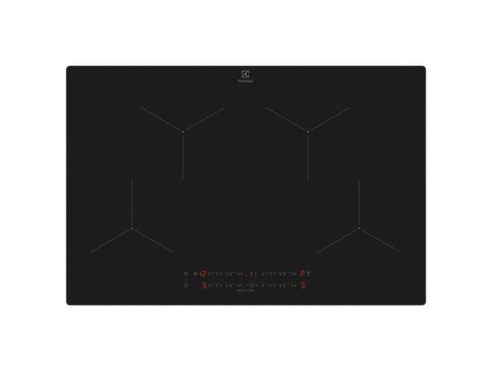 Electrolux INDUKTIONSKOCHFELD, Schwarz, Glas, 78x4.4x52.0 cm, Made in Germany, Kindersicherung, Sicherheitsabschaltung, Hauptschalter, Topferkennung, von Electrolux
