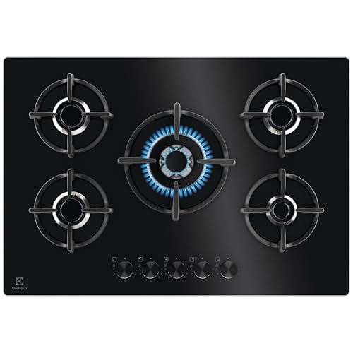 Küche.5Gas.75cm.g Gusseisen.cdes f - EGG75372K - electrolux von Electrolux