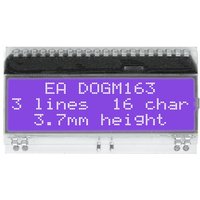 DISPLAY VISIONS 7-Segment-Anzeige Blau 3.65mm 3.3V Ziffernanzahl: 3 von DISPLAY VISIONS