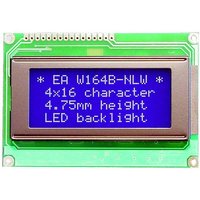 DISPLAY VISIONS 7-Segment-Anzeige Blau-Weiß 4.75mm 3.3 V, 5V Ziffernanzahl: 4 von DISPLAY VISIONS