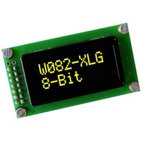 DISPLAY VISIONS OLED-Display Gelb-Grün 5.55mm 3.3 V, 5V Ziffernanzahl: 2 EAW082-XLG von DISPLAY VISIONS