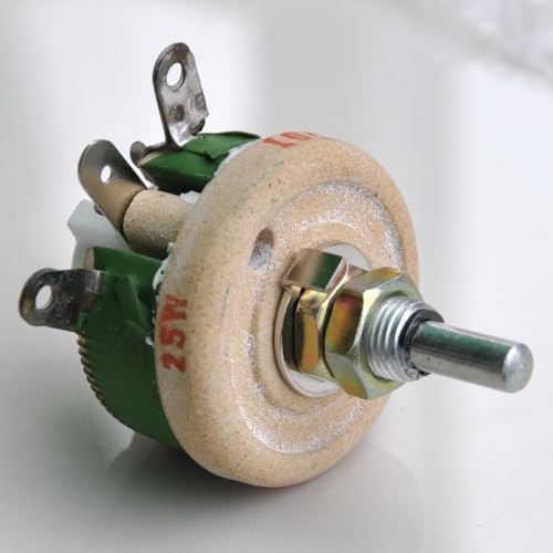 Electronics-Salon 25W 500 OHM High Power Wirewound Potentiometer, Rheostat, Variable Resistor. von Electronics-Salon