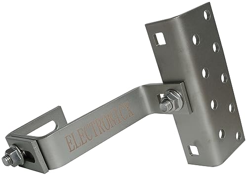 1X A2 Dachhaken 3-fach verstellbar-A2 Edelstahl 1.4016 PV Photovoltaik Solar Montage Solarpanel Dachhalterung Dachhalter Solar Solarmodul befestigung set Dach Halterung Dachhacken Haken roof hook von Electronicx