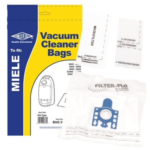 Electrue BAG307-Für Miele GN saugstärkere Staubsauger, Typ, Filter Set (inkl.) von Electruepart