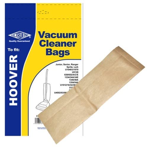 Electruepart Staubsaugerbeutel für Hoover Junior, Senior, Ranger, Sprite Modelle, 5 Stück von Electruepart