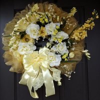 23" Wunderbare Einzigartige Handgemachte Kranz - Cinderella A Perfekte Geschenk 23" Wunderbare Einzigartige Handgemachte Kranz - Cinderella A Perfekte Geschenk von ElegANNtDecor