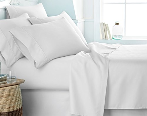 Elegant Comfort 1500 Thread Count Wrinkle Resistant Egyptian Quality 2-Piece Duvet Cover Set, Twin/Twin X-Large, White by Elegant Comfort von Elegant Comfort