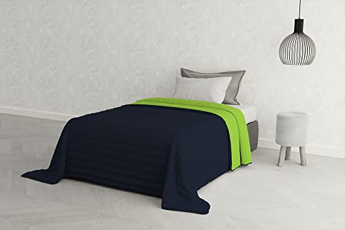 Italian Bed Linen Estivo Einzelbett, Grün, Blau, 170 x 270 cm von Italian Bed Linen