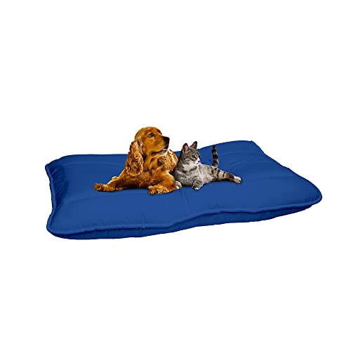 Elegant Hundekissen Maxy, Royal Blau, 60x100cm von Italian Bed Linen